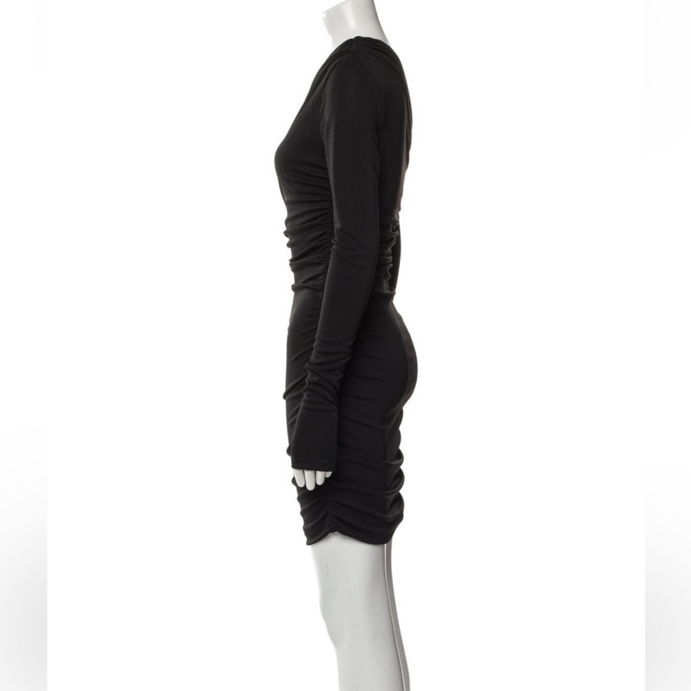 The Andamane Sheath Dress One Shoulder Black - Picture 3 of 3